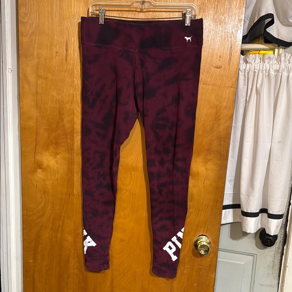 VS Pink leggings sz L